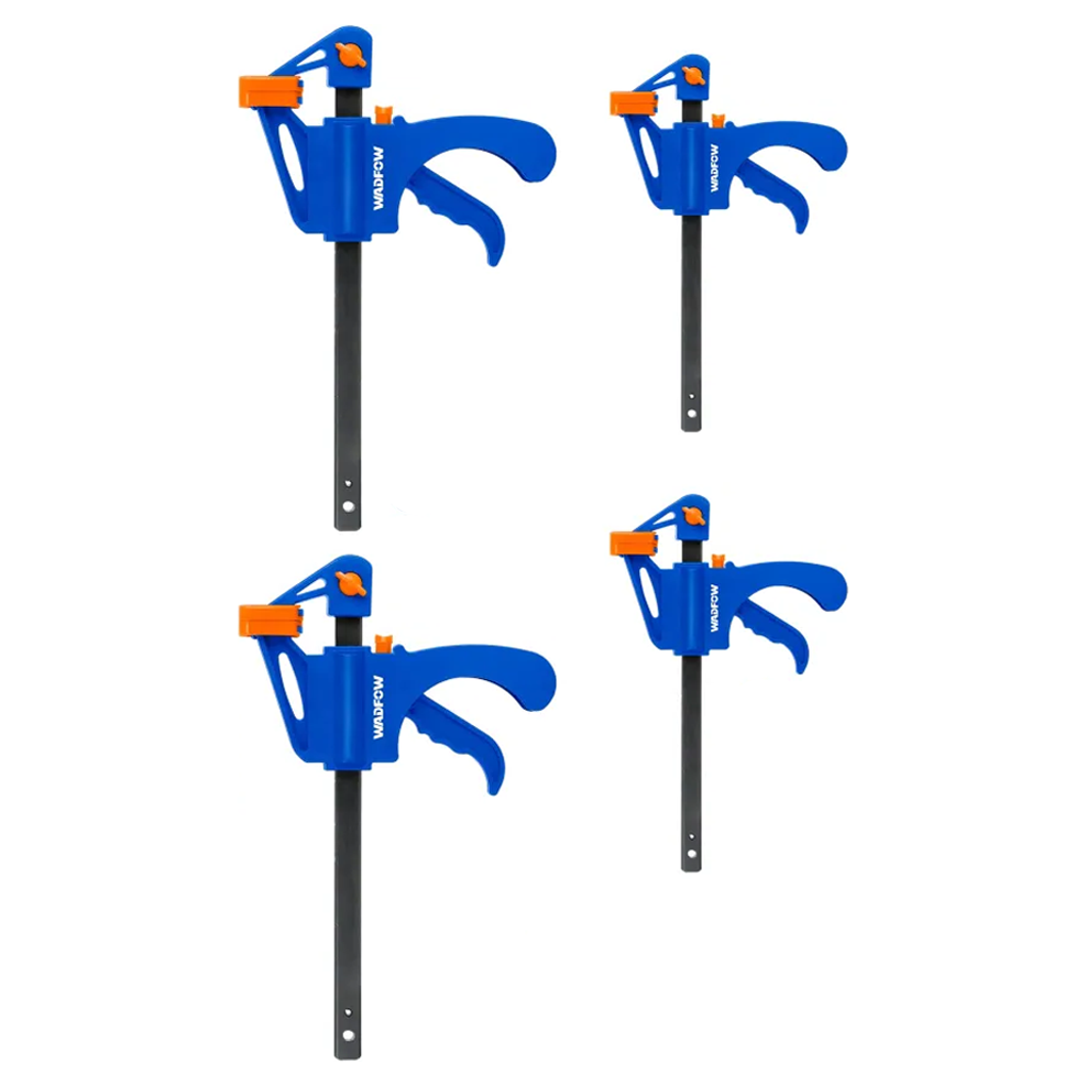 Wadfow WCZ4E21 Quick Bar Clamp 4Pcs Set | Wadfow by KHM Megatools Corp. Wadfow WCZ4E21 Quick Bar Clamp 4Pcs Set | Wadfow by KHM Megatools Corp.
